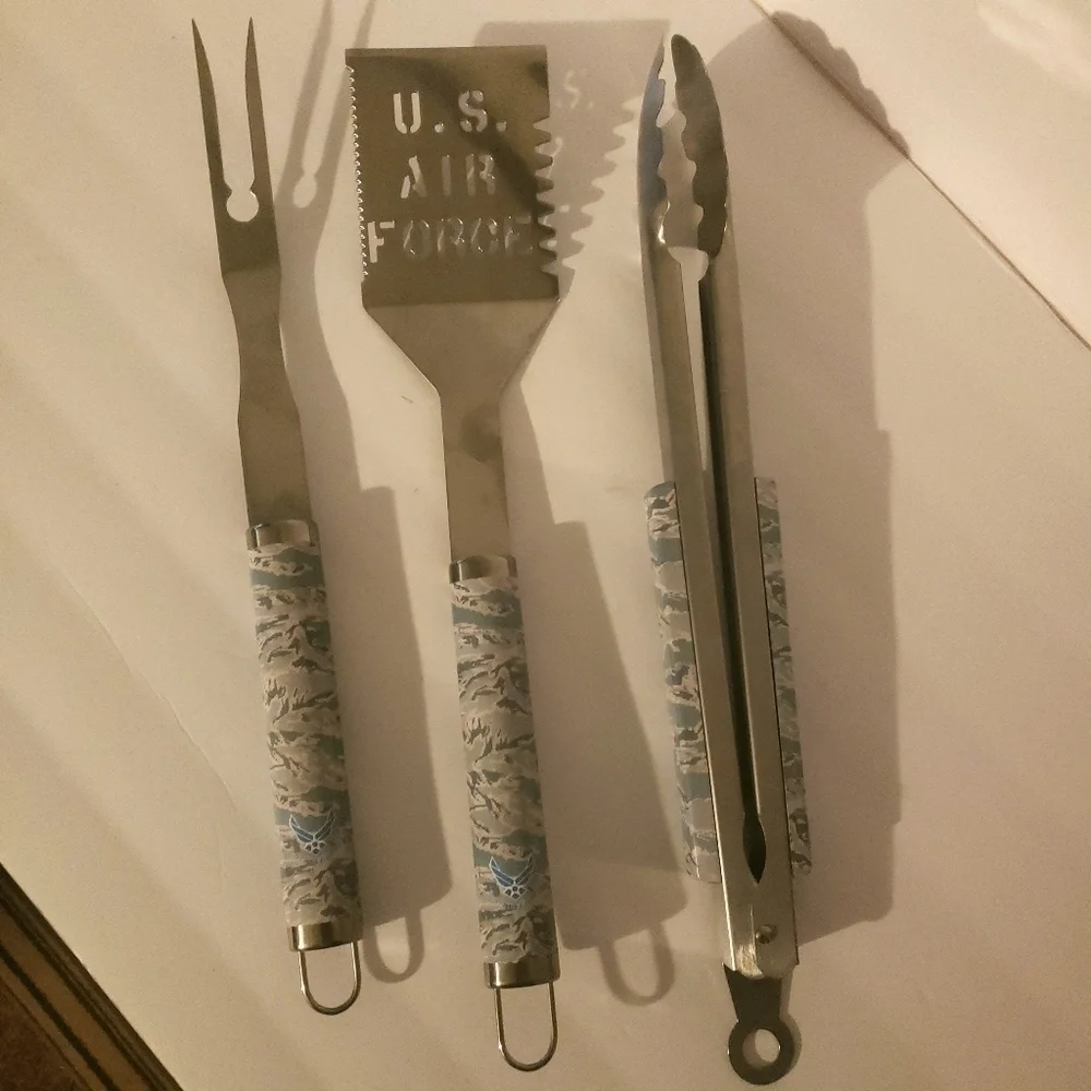 Stainless Steel Grill Cooking Set (3-Piece)